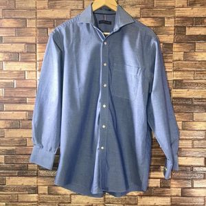 Mens Tommy Hilfiger Regular Fit Dress shirt Blue & White